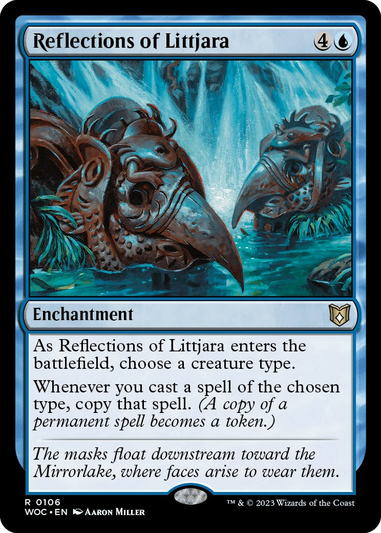 Reflections of Littjara [Wilds of Eldraine Commander] | Gate City Games LLC