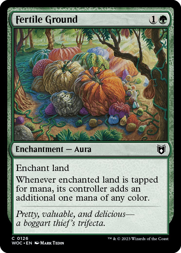 Fertile Ground [Wilds of Eldraine Commander] | Gate City Games LLC