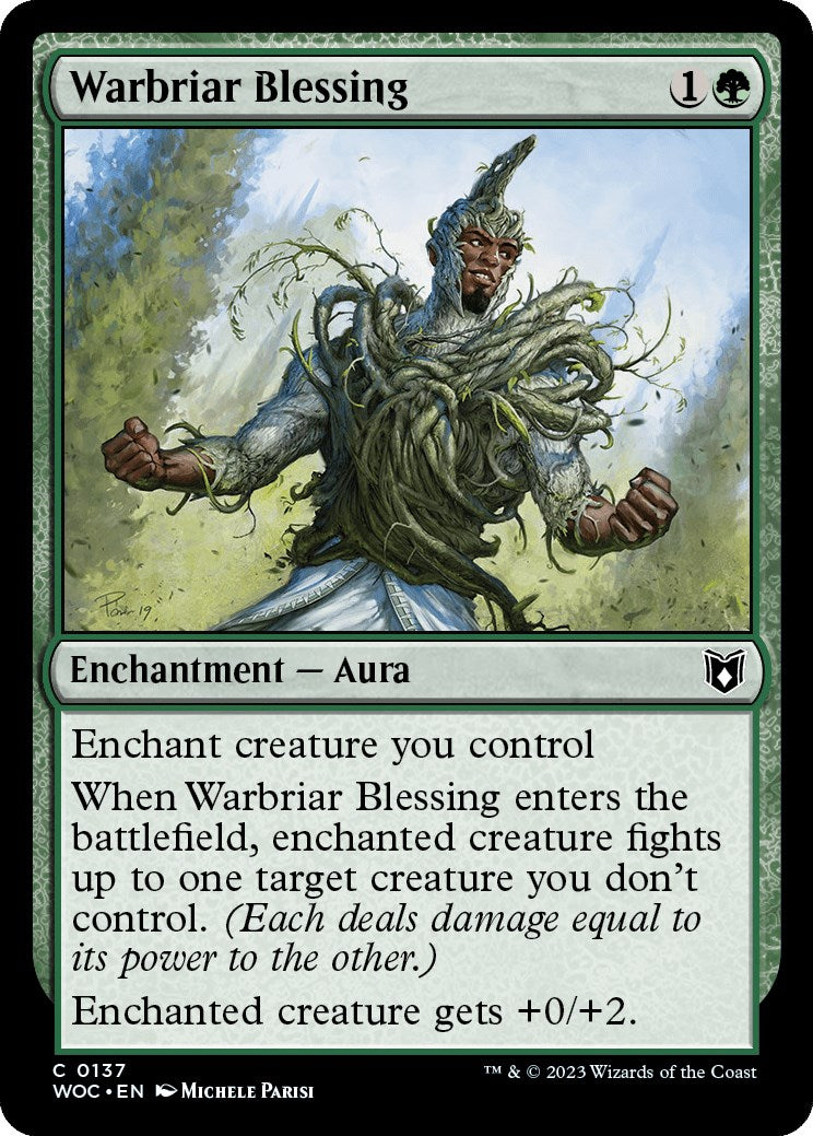 Warbriar Blessing [Wilds of Eldraine Commander] | Gate City Games LLC