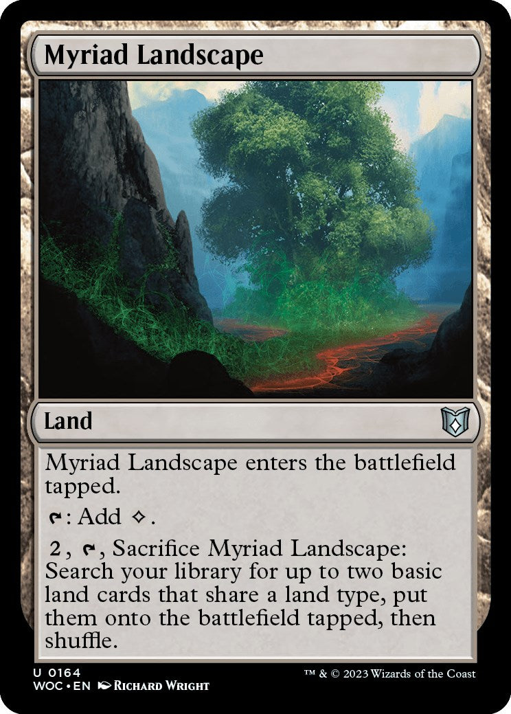 Myriad Landscape [Wilds of Eldraine Commander] | Gate City Games LLC