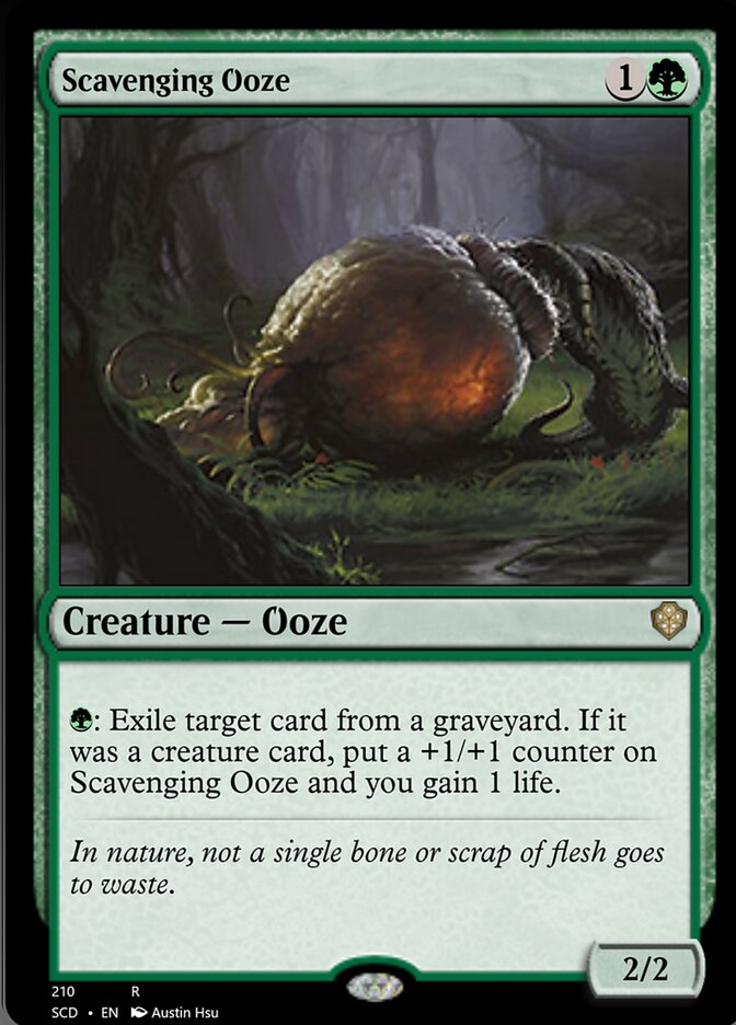 Scavenging Ooze [Starter Commander Decks] | Gate City Games LLC