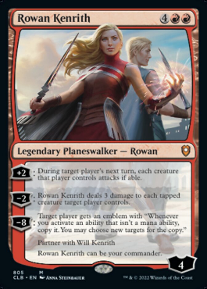 Rowan Kenrith [Commander Legends: Battle for Baldur's Gate] | Gate City Games LLC