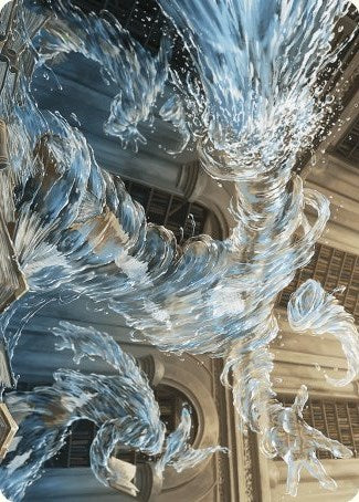 Splashy Spellcaster Art Card [Wilds of Eldraine Art Series] | Gate City Games LLC