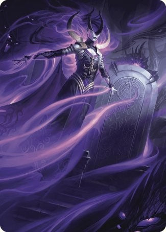 Ashiok, Wicked Manipulator Art Card (10/81) [Wilds of Eldraine Art Series] | Gate City Games LLC