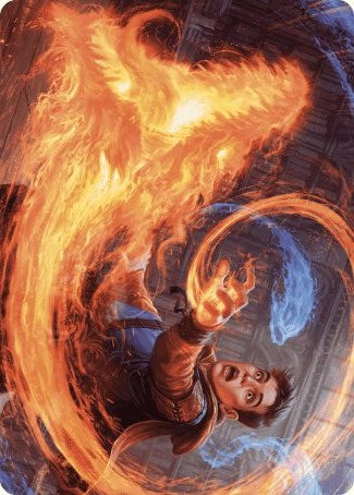 Frantic Firebolt Art Card [Wilds of Eldraine Art Series] | Gate City Games LLC