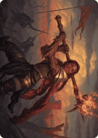 Imodane, the Pyrohammer Art Card [Wilds of Eldraine Art Series] | Gate City Games LLC