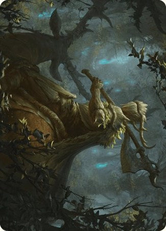 Verdant Outrider Art Card [Wilds of Eldraine Art Series] | Gate City Games LLC