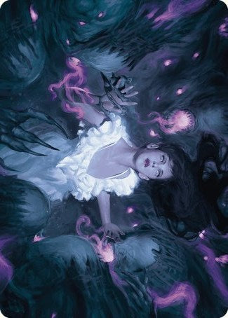Neva, Stalked by Nightmares Art Card [Wilds of Eldraine Art Series] | Gate City Games LLC