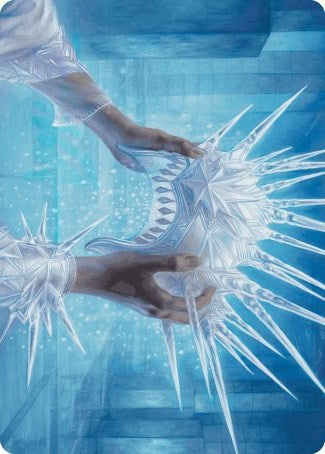 Hylda's Crown of Winter Art Card [Wilds of Eldraine Art Series] | Gate City Games LLC