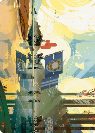 Knightly Valor Art Card [Wilds of Eldraine Art Series] | Gate City Games LLC