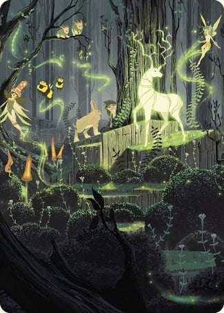 Primal Vigor Art Card [Wilds of Eldraine Art Series] | Gate City Games LLC