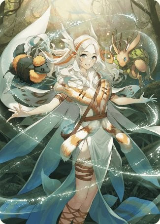 Greater Auramancy Anime Art Card [Wilds of Eldraine Art Series] | Gate City Games LLC