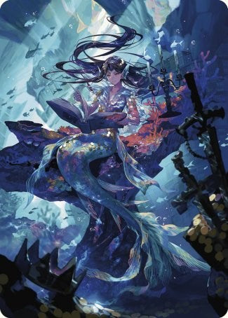 Rhystic Study Art Card [Wilds of Eldraine Art Series] | Gate City Games LLC