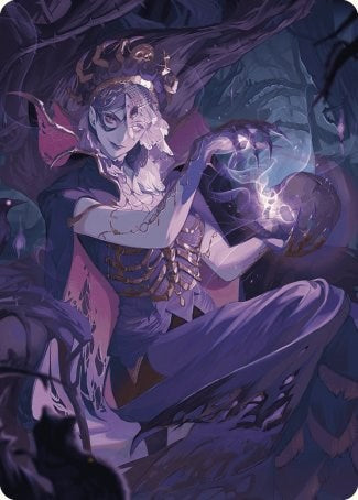 Necropotence Art Card [Wilds of Eldraine Art Series] | Gate City Games LLC