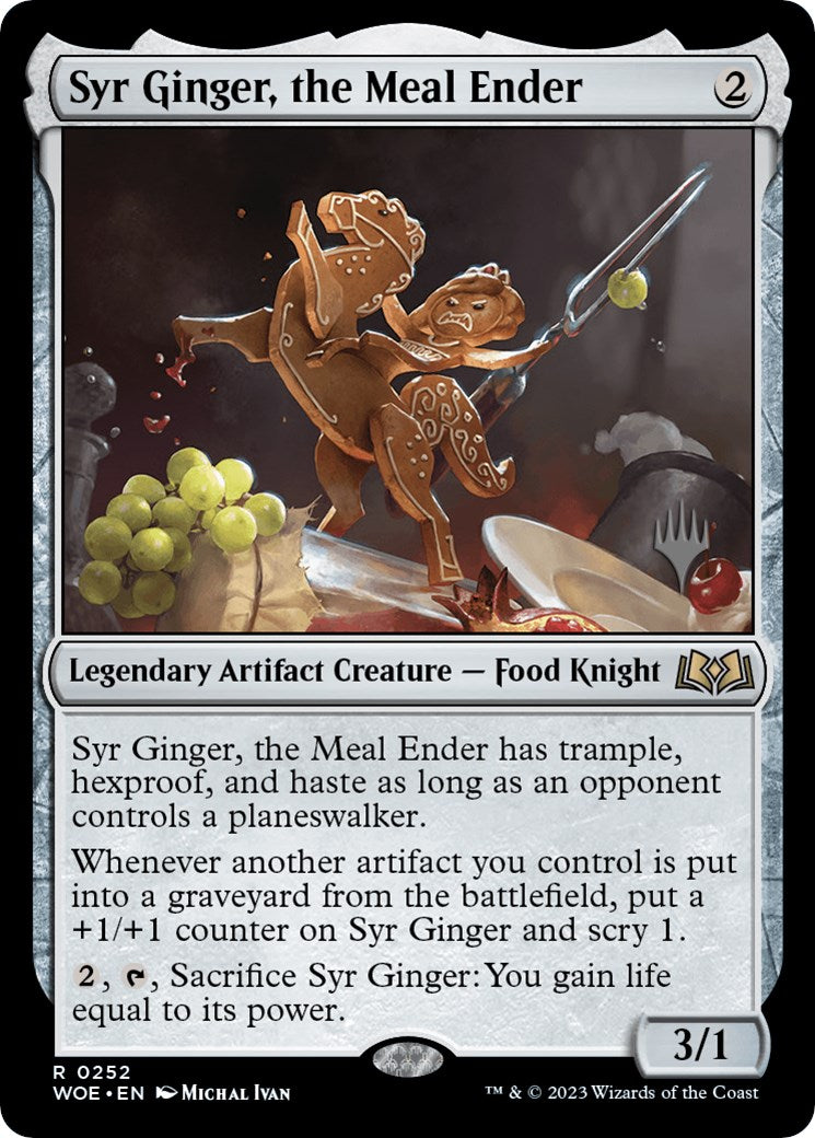 Syr Ginger, the Meal Ender (Promo Pack) [Wilds of Eldraine Promos] | Gate City Games LLC