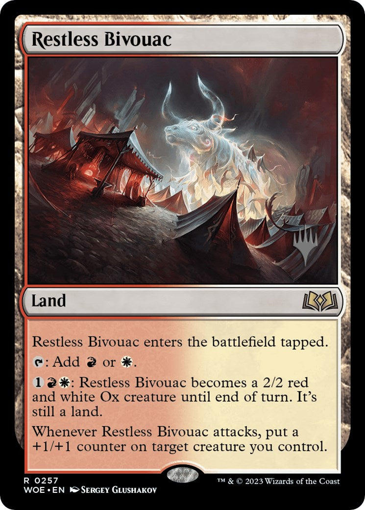 Restless Bivouac (Promo Pack) [Wilds of Eldraine Promos] | Gate City Games LLC