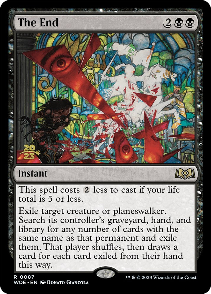 The End [Wilds of Eldraine Prerelease Promos] | Gate City Games LLC