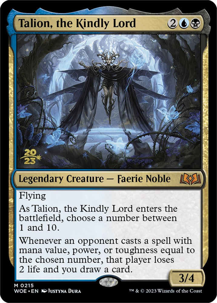 Talion, the Kindly Lord [Wilds of Eldraine Prerelease Promos] | Gate City Games LLC