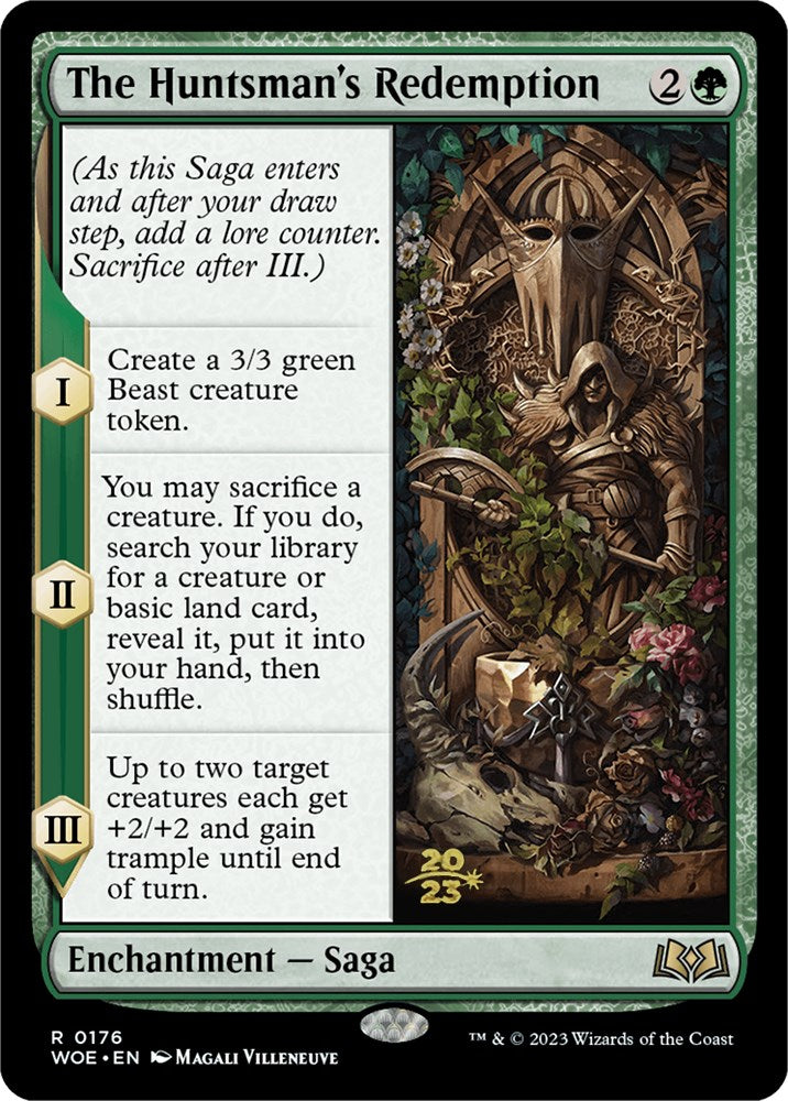 The Huntsman's Redemption [Wilds of Eldraine Prerelease Promos] | Gate City Games LLC