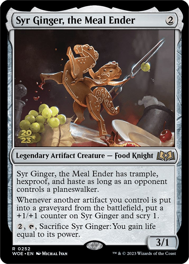 Syr Ginger, the Meal Ender [Wilds of Eldraine Prerelease Promos] | Gate City Games LLC