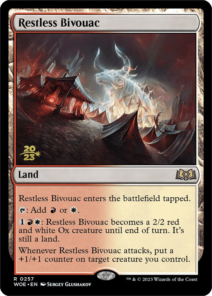 Restless Bivouac [Wilds of Eldraine Prerelease Promos] | Gate City Games LLC