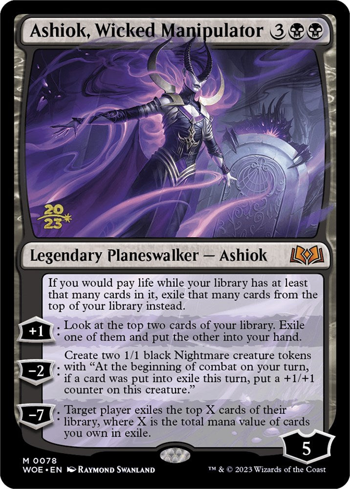 Ashiok, Wicked Manipulator [Wilds of Eldraine Prerelease Promos] | Gate City Games LLC