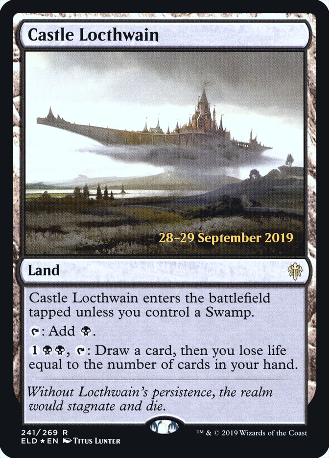 Castle Locthwain  [Throne of Eldraine Prerelease Promos] | Gate City Games LLC