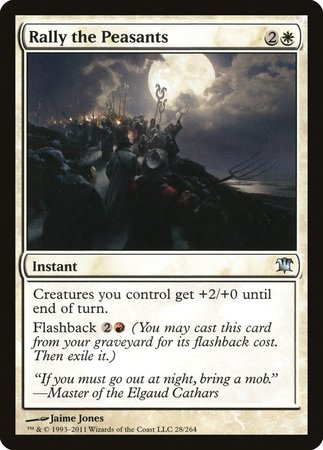 Rally the Peasants [Innistrad] | Gate City Games LLC