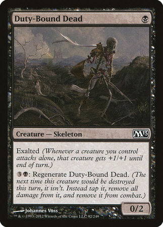 Duty-Bound Dead [Magic 2013] | Gate City Games LLC