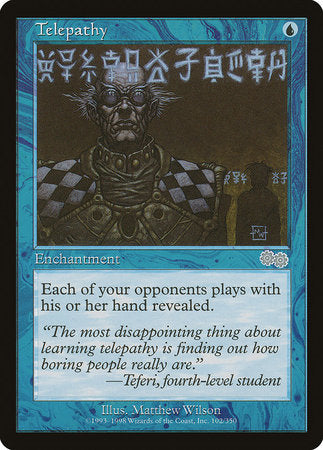Telepathy [Urza's Saga] | Gate City Games LLC
