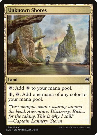 Unknown Shores [Ixalan] | Gate City Games LLC