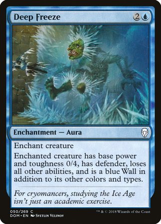 Deep Freeze [Dominaria] | Gate City Games LLC