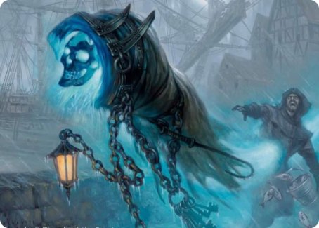 Nebelgast Intruder Art Card [Innistrad: Midnight Hunt Art Series] | Gate City Games LLC