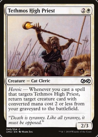 Tethmos High Priest [Ultimate Masters] | Gate City Games LLC