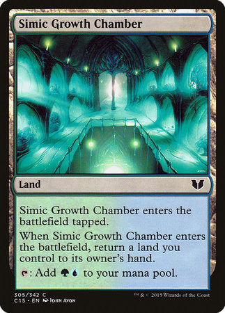 Simic Growth Chamber [Commander 2015] | Gate City Games LLC