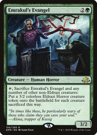 Emrakul's Evangel [Eldritch Moon] | Gate City Games LLC