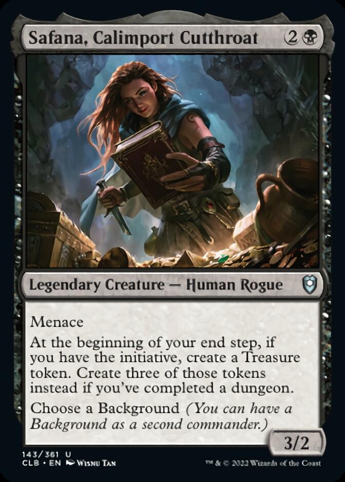 Safana, Calimport Cutthroat [Commander Legends: Battle for Baldur's Gate] | Gate City Games LLC