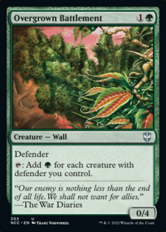 Overgrown Battlement [Streets of New Capenna Commander] | Gate City Games LLC