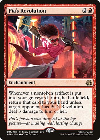 Pia's Revolution [Aether Revolt] | Gate City Games LLC