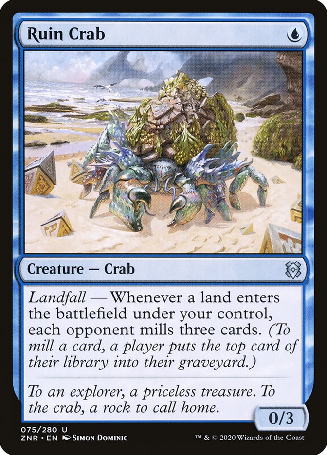 Ruin Crab [Zendikar Rising] | Gate City Games LLC