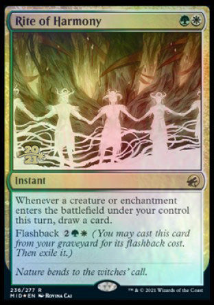 Rite of Harmony [Innistrad: Midnight Hunt Prerelease Promos] | Gate City Games LLC