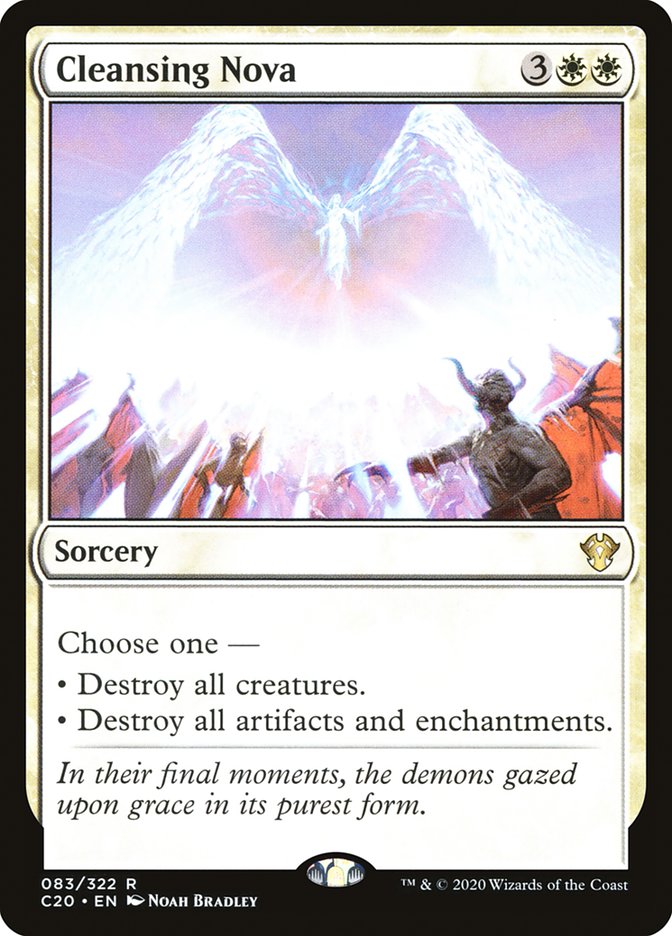 Cleansing Nova [Commander 2020] | Gate City Games LLC
