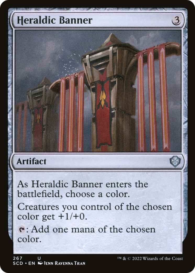 Heraldic Banner [Starter Commander Decks] | Gate City Games LLC