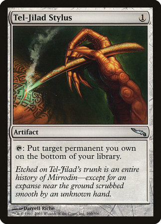 Tel-Jilad Stylus [Mirrodin] | Gate City Games LLC