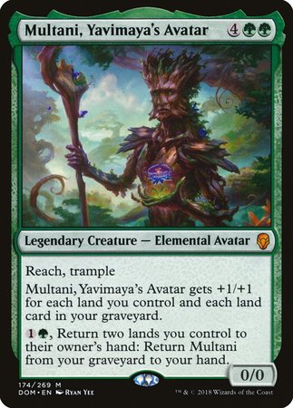 Multani, Yavimaya's Avatar [Dominaria] | Gate City Games LLC