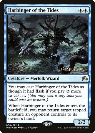 Harbinger of the Tides [Magic Origins Promos] | Gate City Games LLC