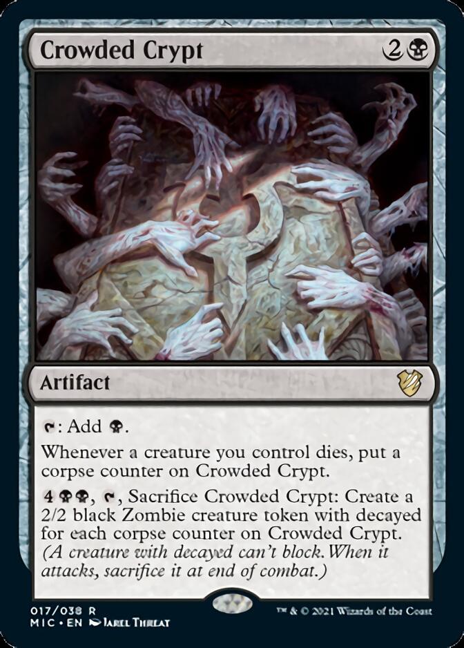 Crowded Crypt [Innistrad: Midnight Hunt Commander] | Gate City Games LLC