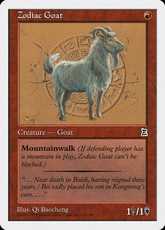 Zodiac Goat [Portal Three Kingdoms] | Gate City Games LLC