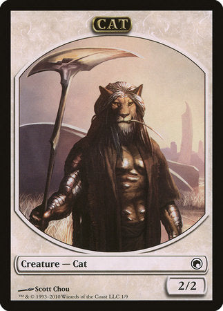 Cat Token [Scars of Mirrodin Tokens] | Gate City Games LLC