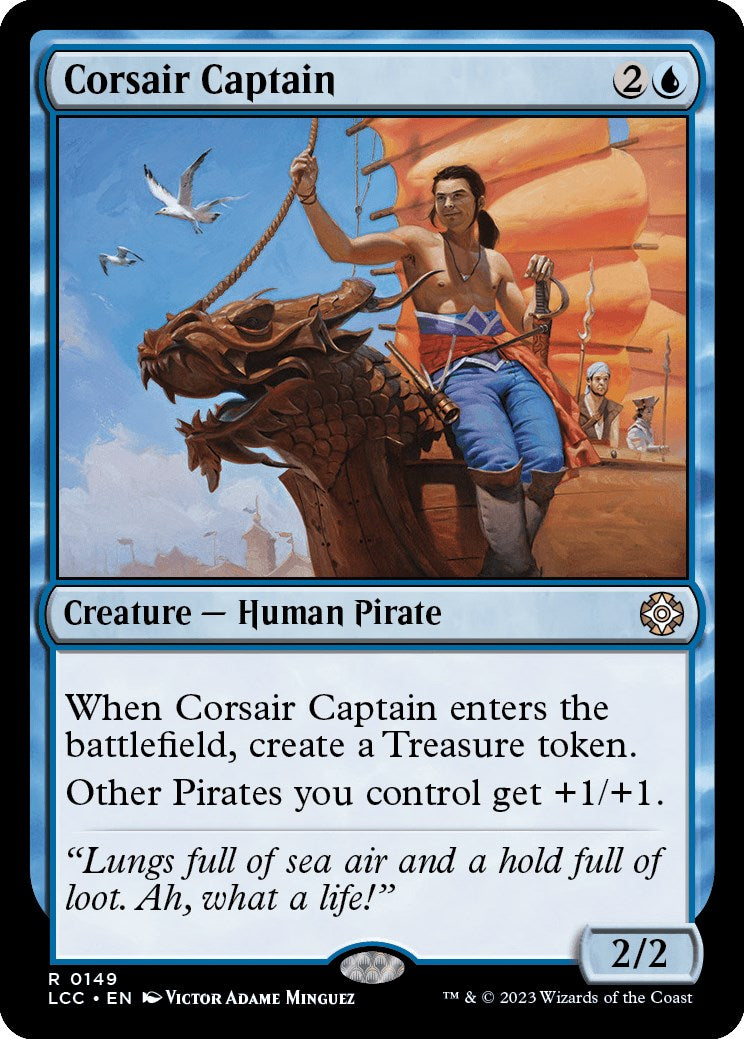 Corsair Captain [The Lost Caverns of Ixalan Commander] | Gate City Games LLC